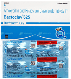 Bactoclav 625 Tablet 10 Bactoclav 625 Tablet 10